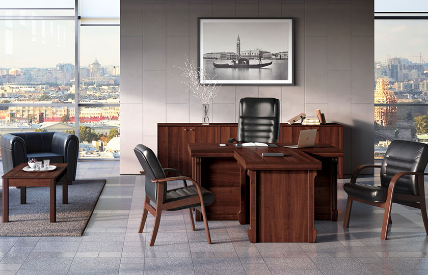 Офисная мебель для кабинета руководителя Bern